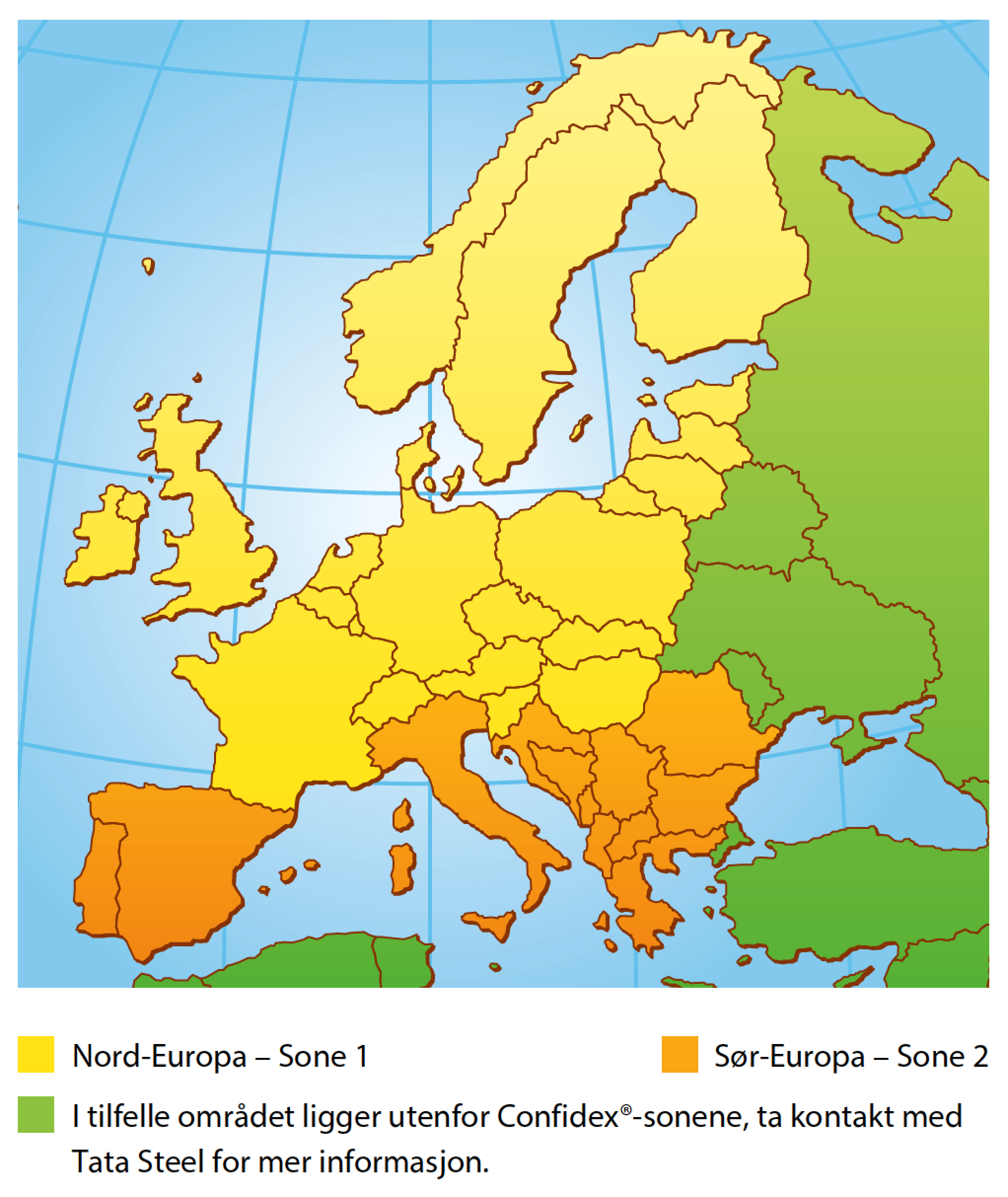 Confidex map NO