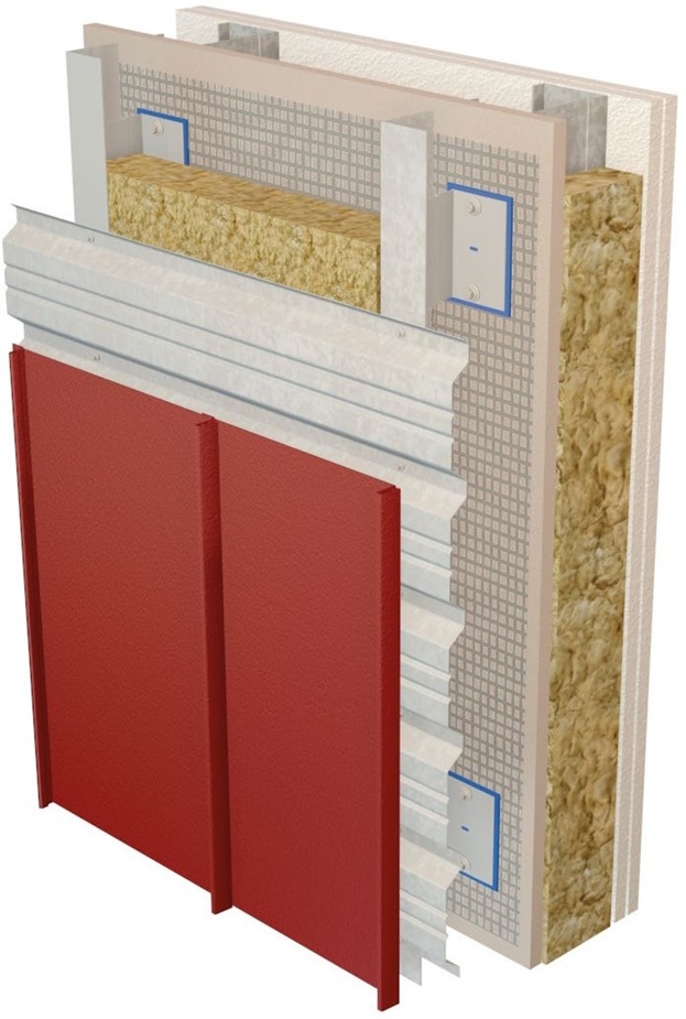 Tata Steel Trisobuild seam profile system build up