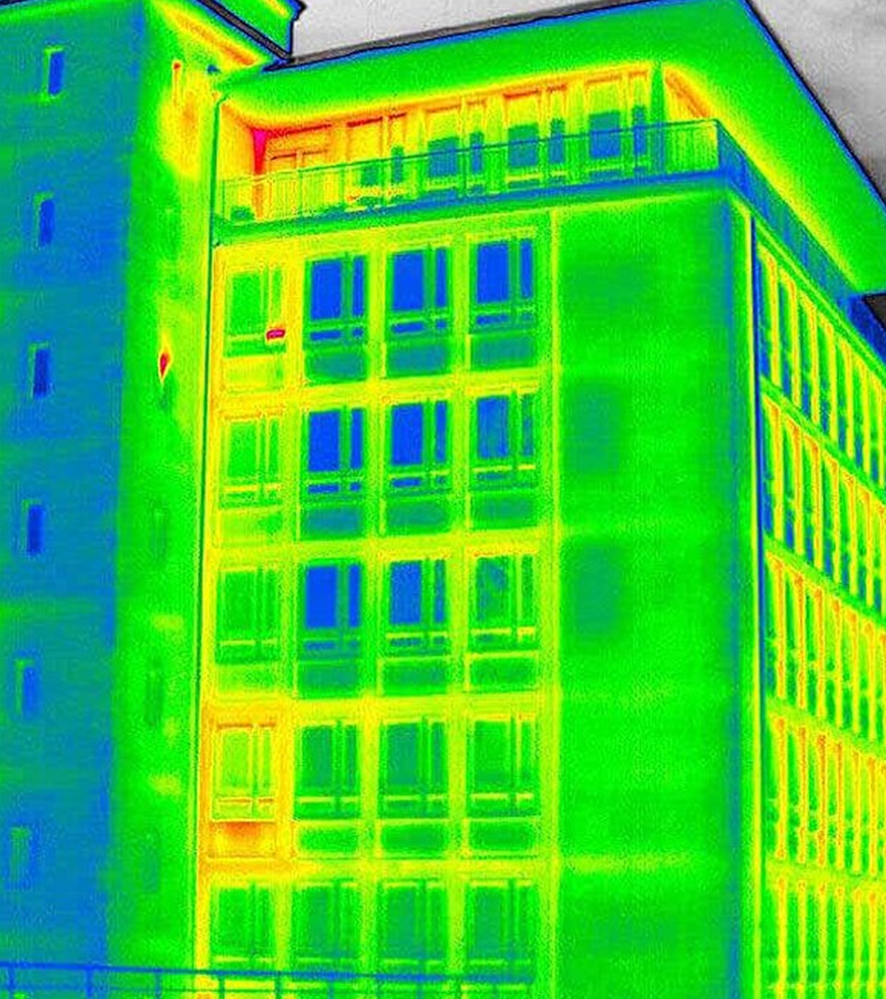 Part L Tata Steel construction thermal scan