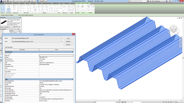 Tata steel BIM object res