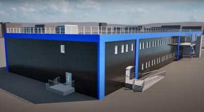 Visualisation of new building by Wernick