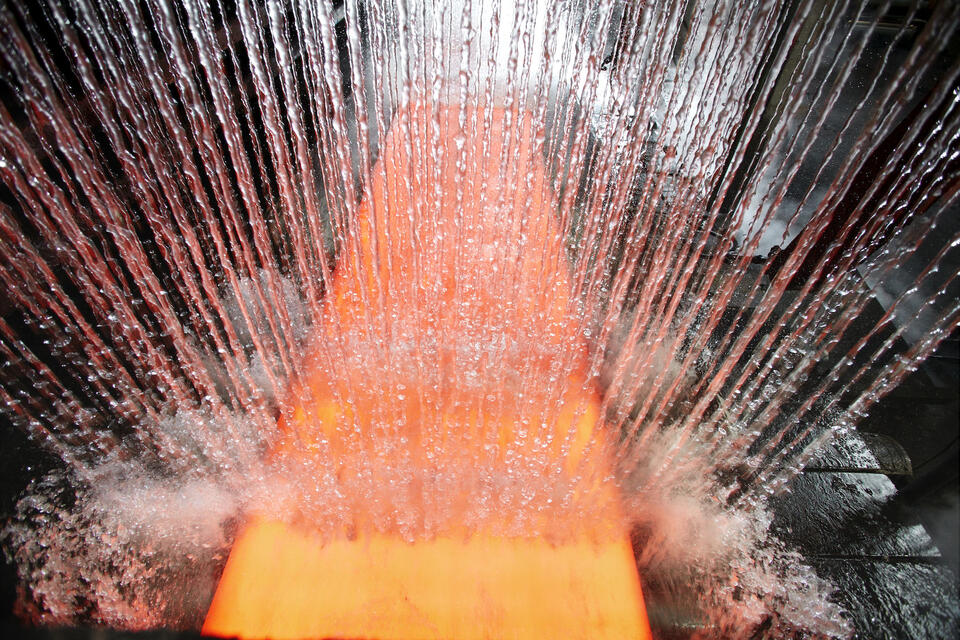 Hot rolling process Hot rolling process