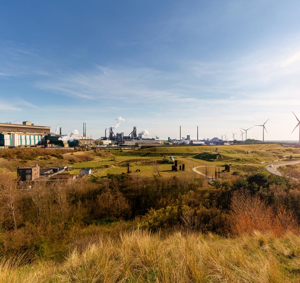 Tata Steel sunset