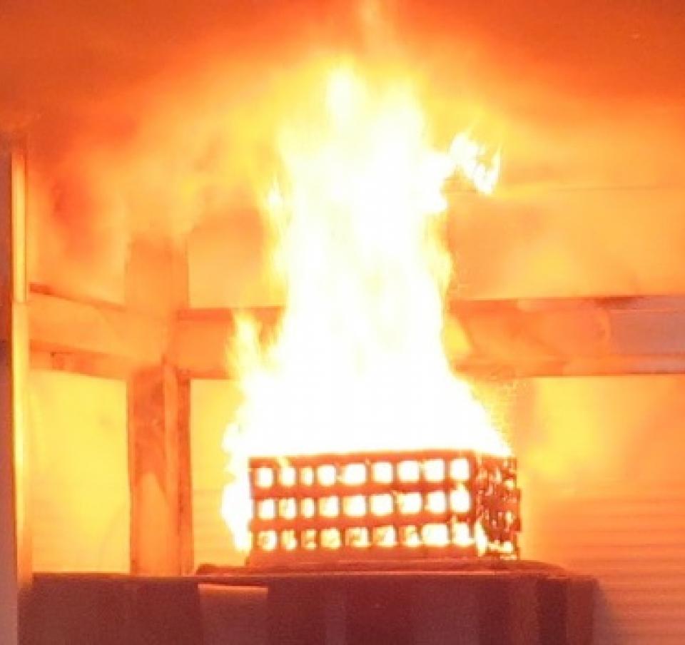 fire testing steel PIR composite panel MAIN